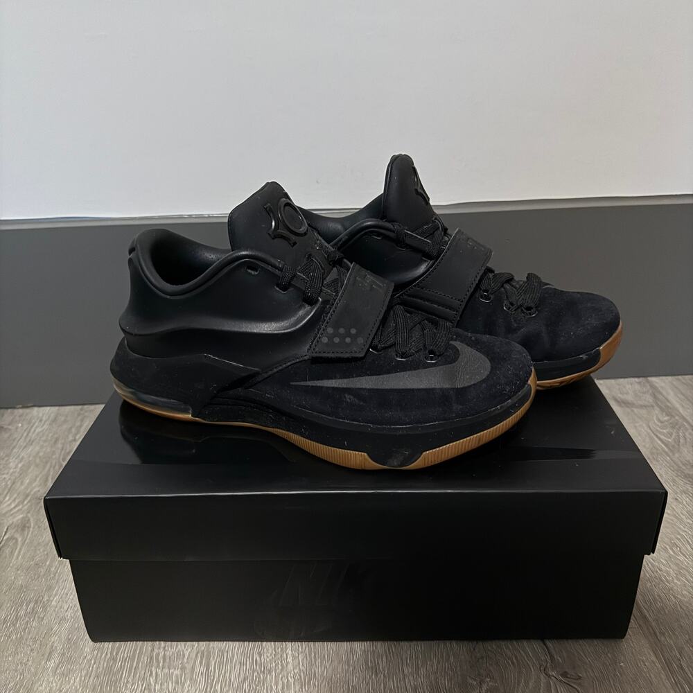 Nike KD 7 Ext Suede QS Black 2014, EUC, Size 7